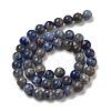 Natural Sodalite Beads Strands GSR8mmC013-1-5