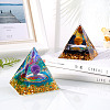 Natural Purple Aventurine Crystal Pyramid Decorations JX071A-4