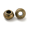 Alloy European Beads FIND-G064-29AB-2