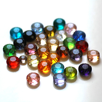 Imitation Austrian Crystal Beads SWAR-F053-10mm-M-1