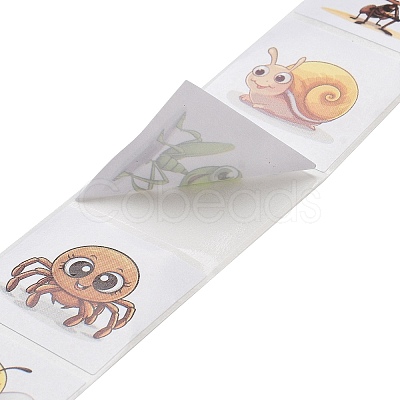 Cartoon Insect Picture Paper Stickers STIC-M002-01B-1