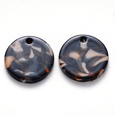 Cellulose Acetate(Resin) Pendants KY-S161-018B-13-1