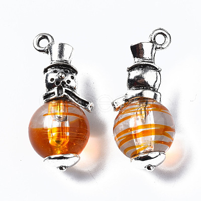 Transparent Acrylic Pendants SACR-N013-004-RS-1