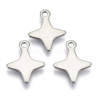 Non-Tarnish 201 Stainless Steel Pendants X-STAS-R116-044-1