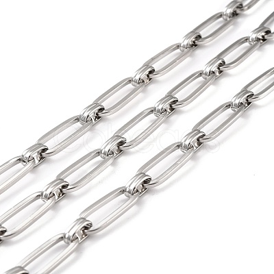 Tarnish Resistant 304 Stainless Steel Link Chains CHC-C020-06P-NR-1