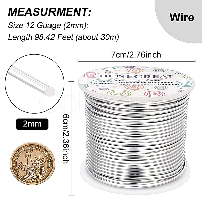 Round Aluminum Wire AW-BC0001-2mm-02-1