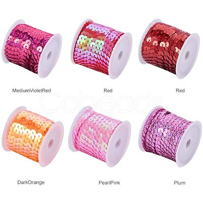 Eco-Friendly Plastic Paillette Beads PVC-PH0001-04-1