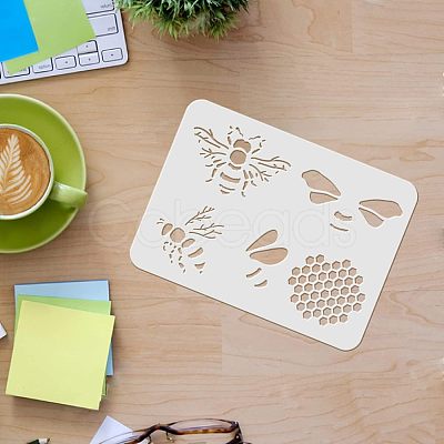 Large Plastic Reusable Drawing Painting Stencils Templates DIY-WH0202-136-1