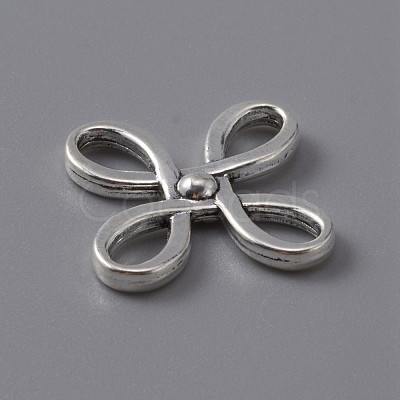 Tibetan Style Alloy Connector Charms FIND-WH0099-99AS-1