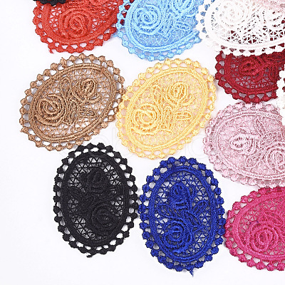 Polycotton(Polyester Cotton) Woven Pendant Decorations FIND-Q078-01-1