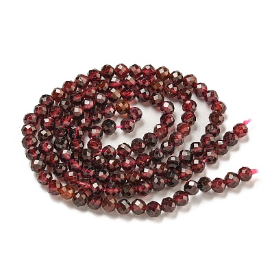 Natural Garnet Beads Strands G-I341-09C-1