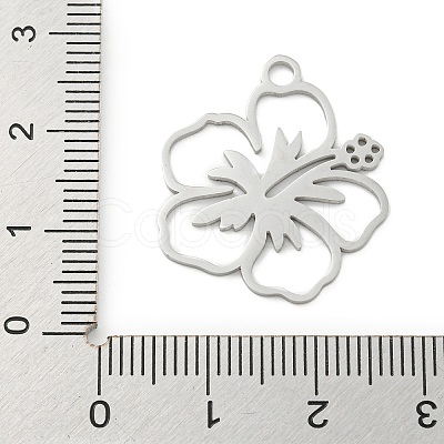 304 Stainless Steel Pendants STAS-B056-17P-03-1