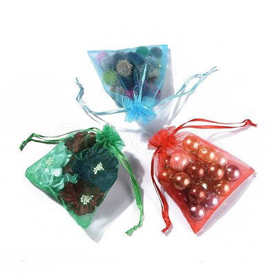 Mixed Color Organza Gift Bags X-OP001M-1