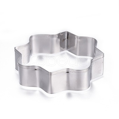 Tarnish Resistant 304 Stainless Steel Cookie Cutters DIY-E012-42-1