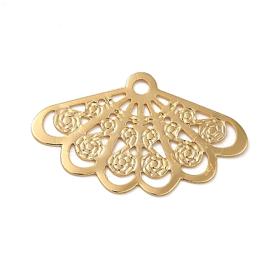 Brass Pendants KK-O100-10G-1