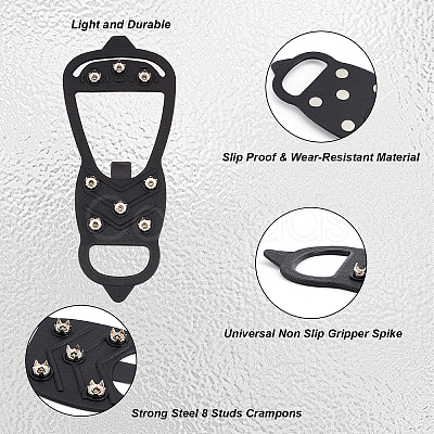 TPE Non Slip Gripper Spikes AJEW-WH0282-43-1