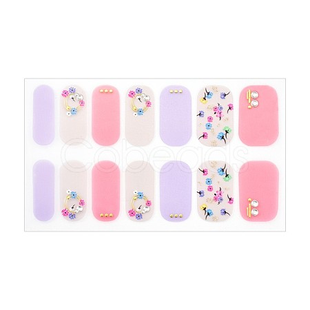 Full Cover Nail Stickers MRMJ-T078-YN009-1