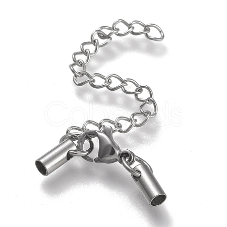 Tarnish Resistant 304 Stainless Steel Curb Chain Extender STAS-K195-29P-013-1