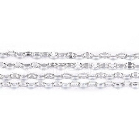 304 Stainless Steel Dapped Chains STAS-P213-06P-1