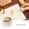 Wooden Stamps AJEW-BK0001-006-4