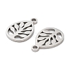 316 Surgical Stainless Steel Charms STAS-Q314-26P-2