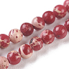 Natural Imperial Jasper Beads Strands G-I248-03H-1