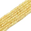 Natural Yellow Apatite Beads Strands G-P457-B01-13-1