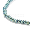 Glass Round Beaded Stretch Bracelet for Women BJEW-JB07911-5