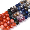 Natural & Synthetic Mixed Gemstone Beads Strands G-D080-A01-01-03-4