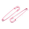 Spray Painted Iron Safety Pins IFIN-T017-09K-2