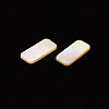 Natural Yellow Shell Cabochons SSHEL-T014-35-3