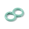 Spray Painted Alloy Spring Gate Rings FIND-C024-01B-3