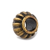 Tibetan Style Alloy European Beads TIBE-M004-01AB-2