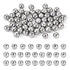 52Pcs 26 Style Electroplate Glass Alphabet Beads FIND-TA0001-99B-11