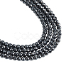 Nbeads 2Strands Non-magnetic Synthetic Hematite Beads Strands G-NB0005-01B-4