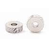 Non-Tarnish 201 Stainless Steel Spacer Beads STAS-A057-26B-P-3