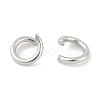 Tarnish Resistant 304 Stainless Steel Jump Rings X-STAS-R049-4x0.7mm-3