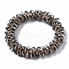 Faceted Transparent Glass Beads Stretch Bracelets BJEW-S144-001B-01-2