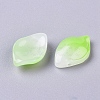 Imitation Jade Glass Pendants GLAA-L027-D-4