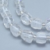 Natural Quartz Crystal Beads Strands G-L552D-15A-2