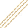 Brass Cable Chains CHC-O001-09G-1