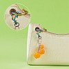 20Pcs 10 Styles Rainbow Color Vacuum Plated Alloy Keychain Clasps JX114A-7