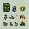 Magic Theme Waterproof PET Stickers Set DIY-G117-04E-2