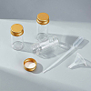 BENECREAT Round Glass Storage Containers for Cosmetic GLAA-BC0001-12B-6