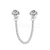 Rack Plating Alloy European Dangle Charms MPDL-N039-228P-2