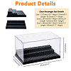 3-Tier Acrylic Minifigures Display Cases CON-WH0086-124-2