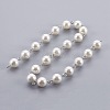 Handmade Shell Pearl Beaded Chains AJEW-JB00463-03-1