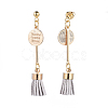 Brass Stud Earrings EJEW-JE03397-03-2