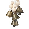 Iron Bell Wind Chimes HJEW-JM01956-4