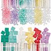 Nbeads DIY Glass Seed Beads Jewelry Making Finding Kit SEED-NB0001-62-1